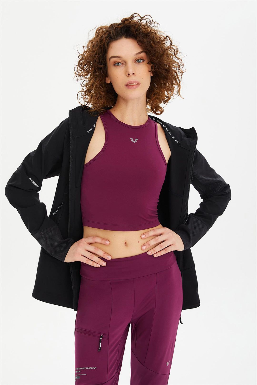 Active Crop Top für Damen