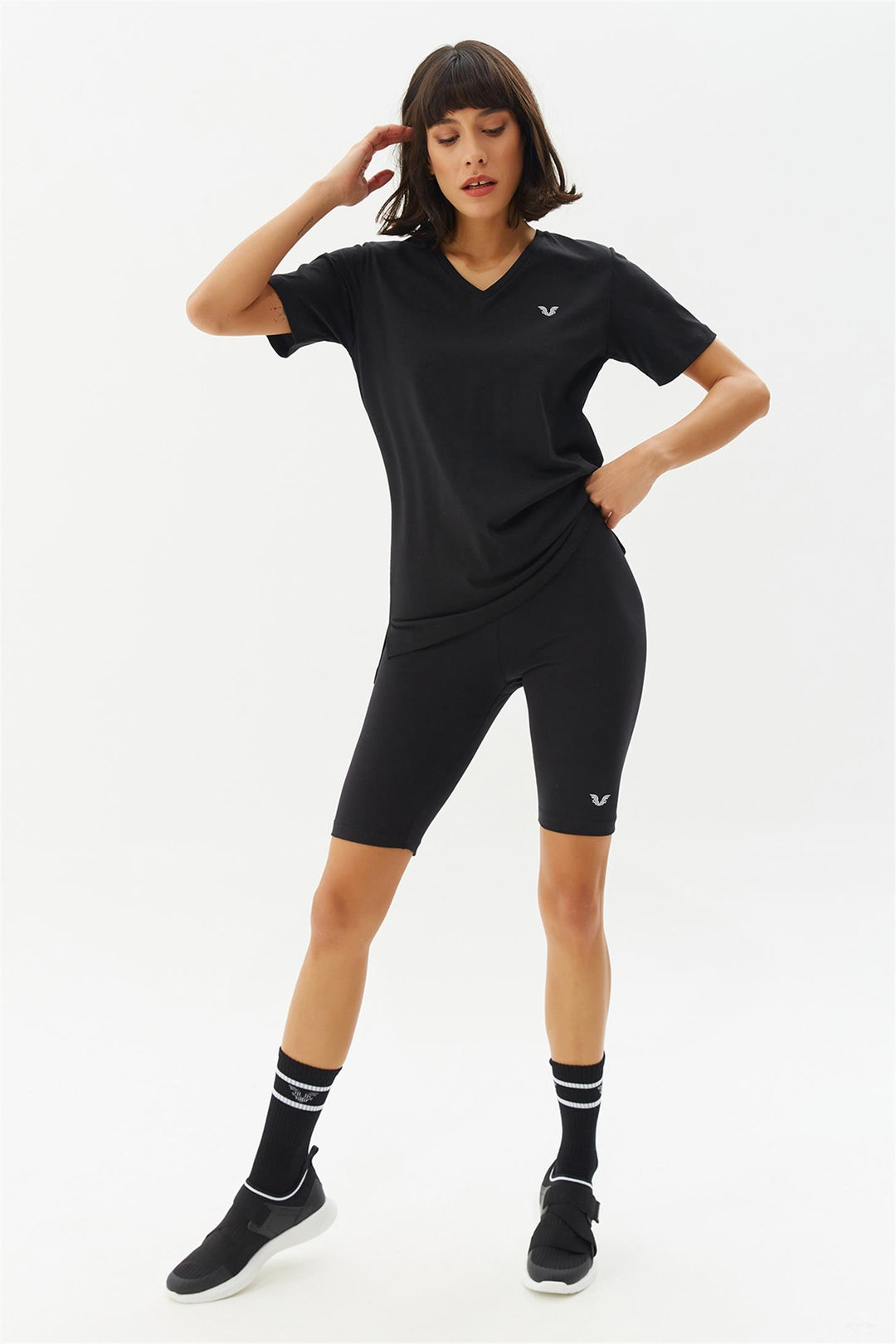 Lässige kurze Leggings für Damen