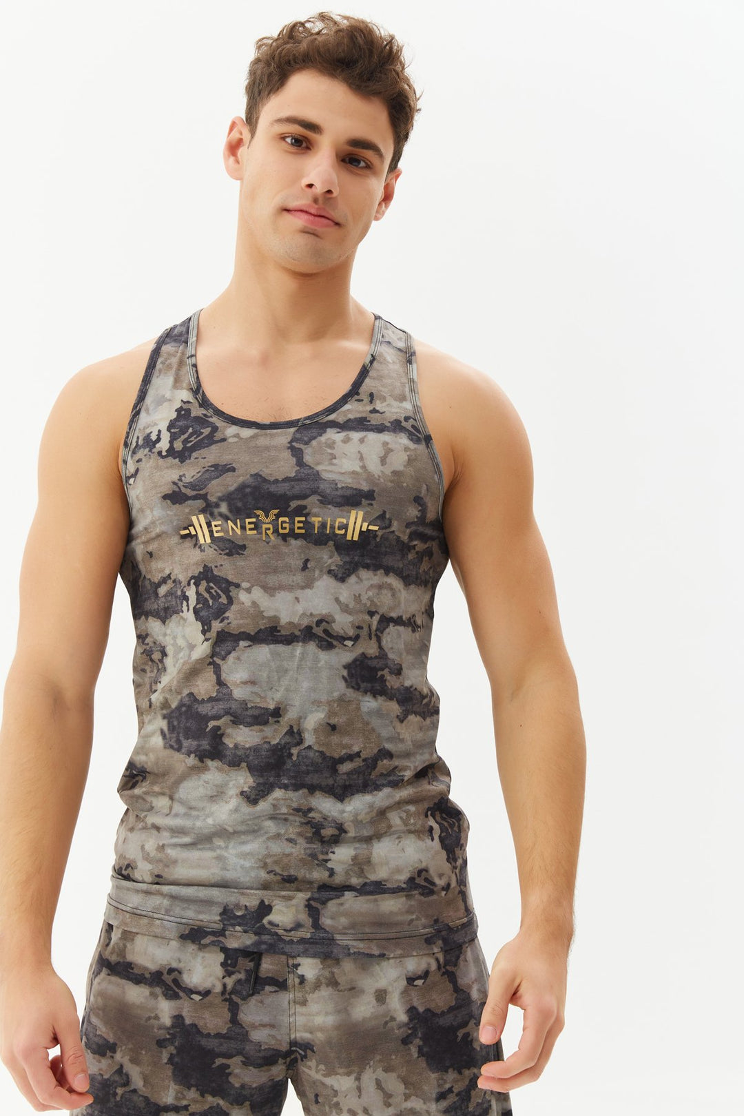 Herren Gemustertes Unterhemd