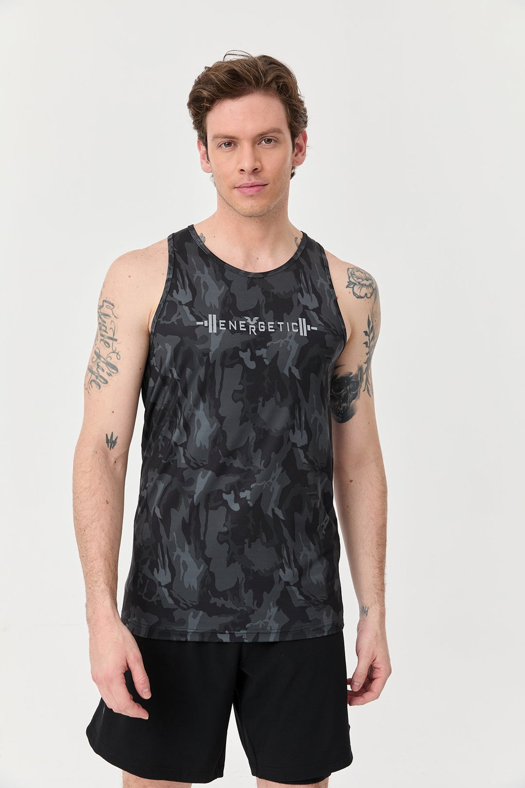 Herren Gemustertes Unterhemd