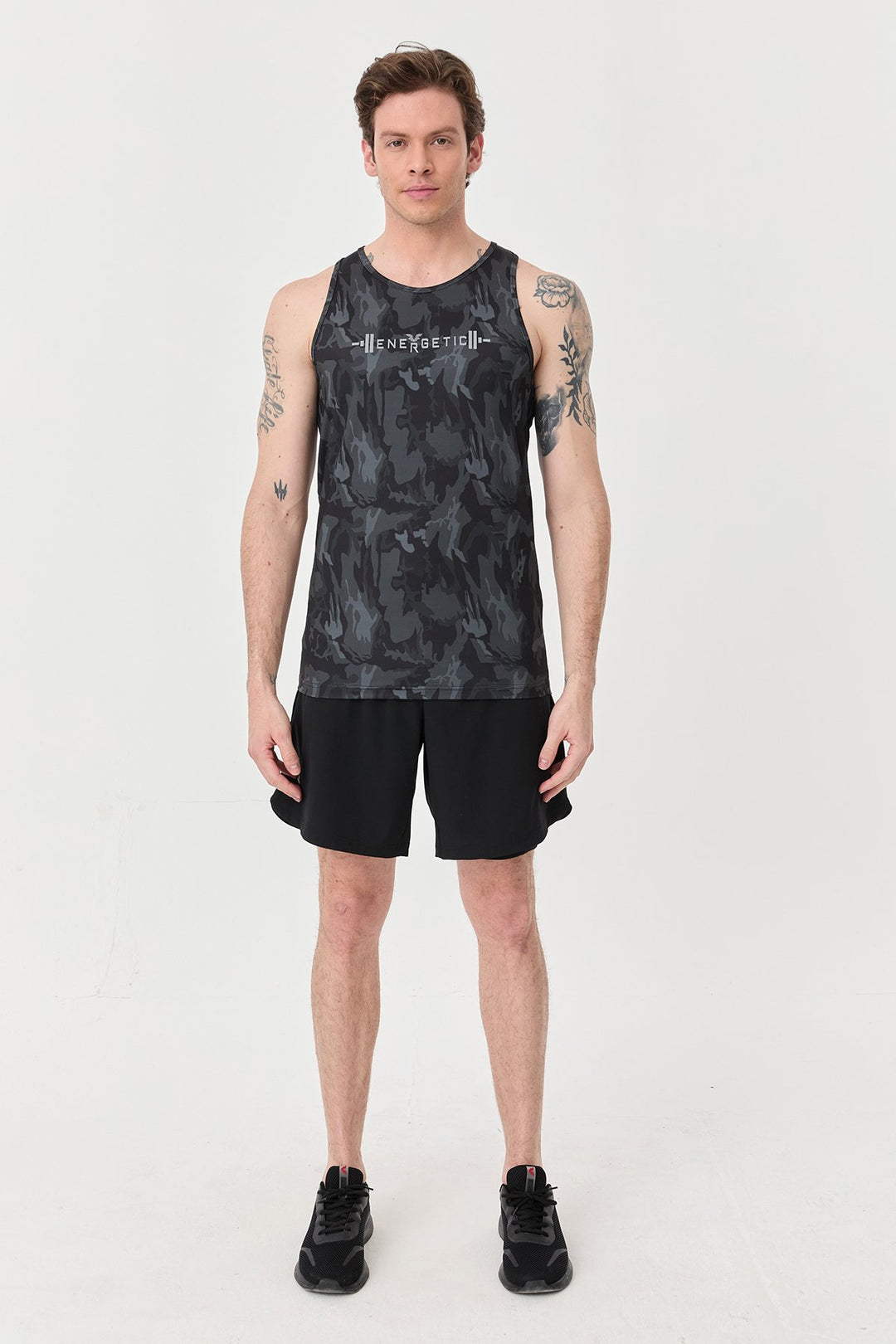 Herren Gemustertes Unterhemd