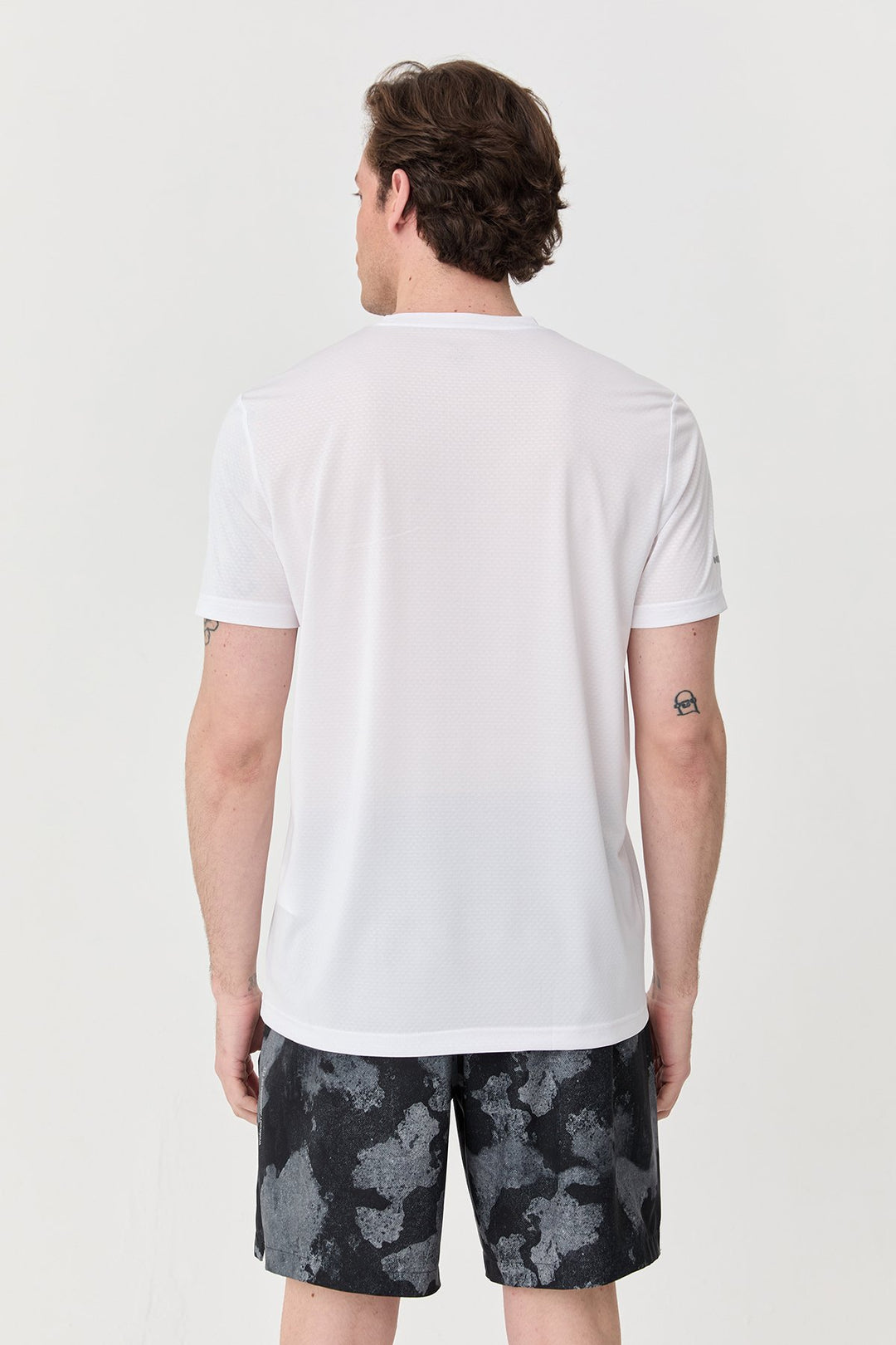 Herren Bedrucktes Trainings-T-Shirt