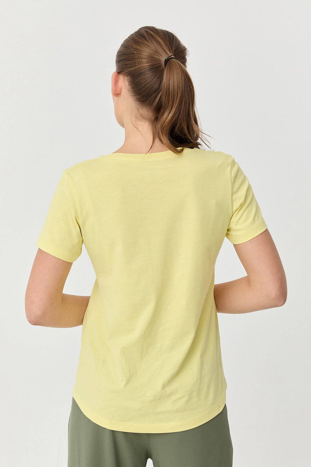 Bedrucktes Damen-T-Shirt aus Baumwolle
