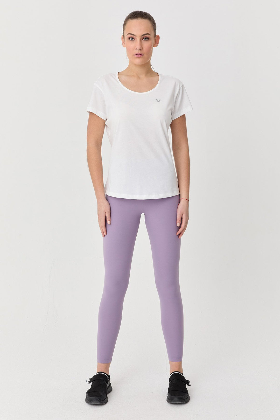 Damen Baumwolle Kurzarm T-Shirt