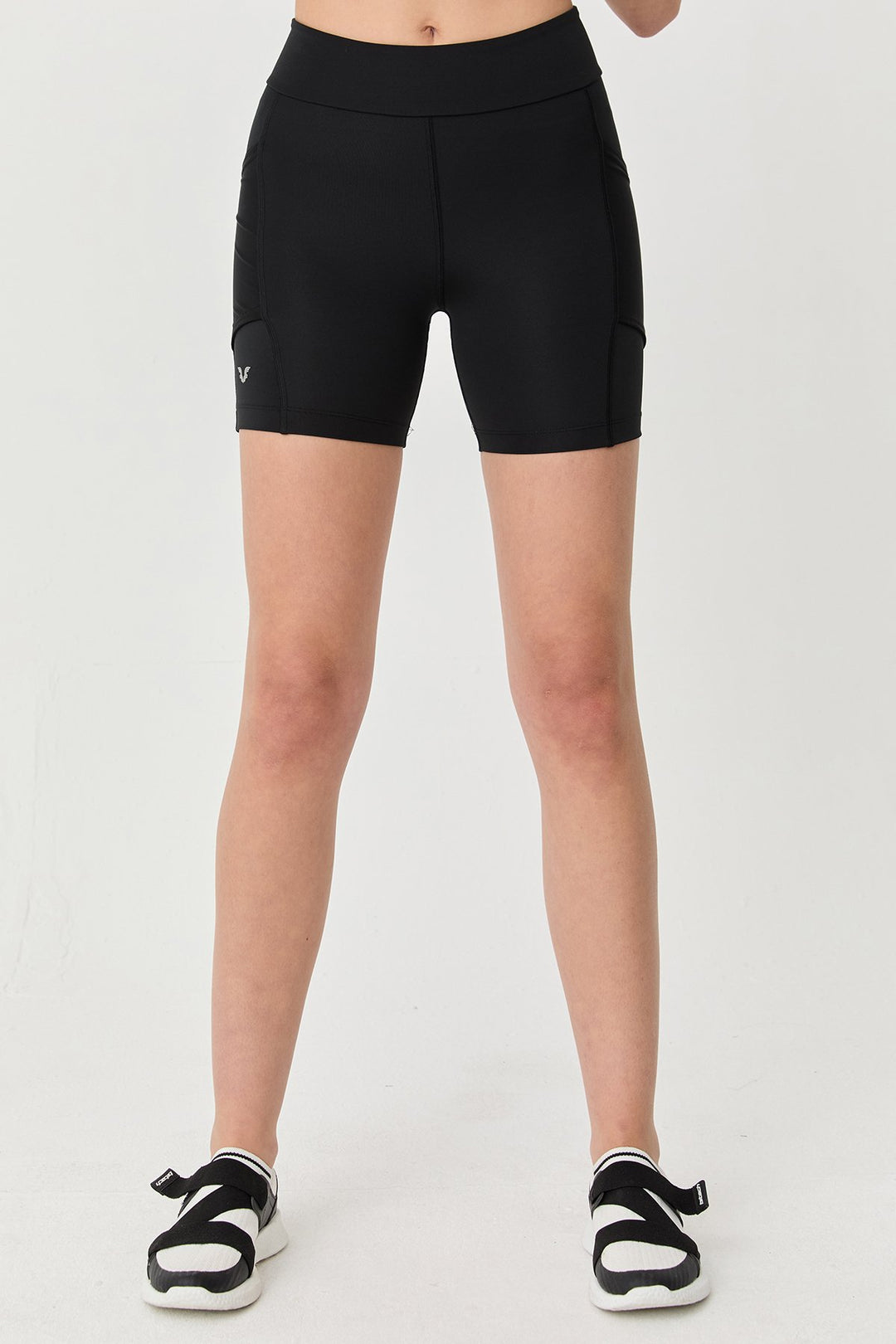 Damen mit Reißverschluss vorne, Tennis Kleid mit eingebauten Schwimm-Leggings