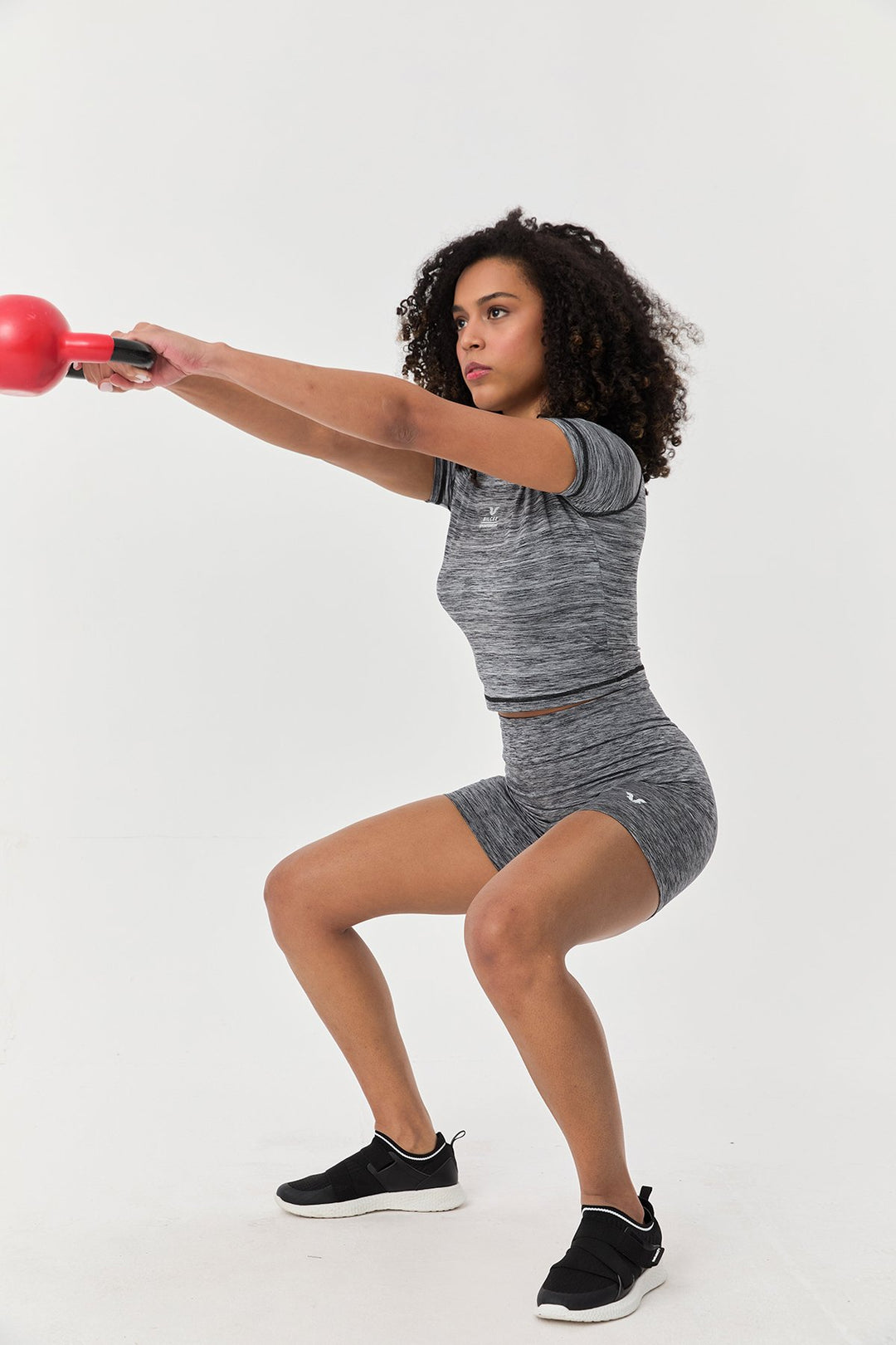 Damen Hohe Taille Über dem Knie Sport Biker Leggings