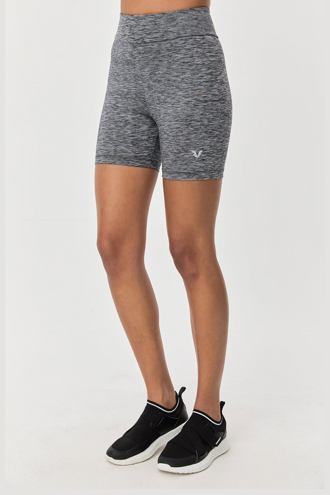 Damen Hohe Taille Über dem Knie Sport Biker Leggings