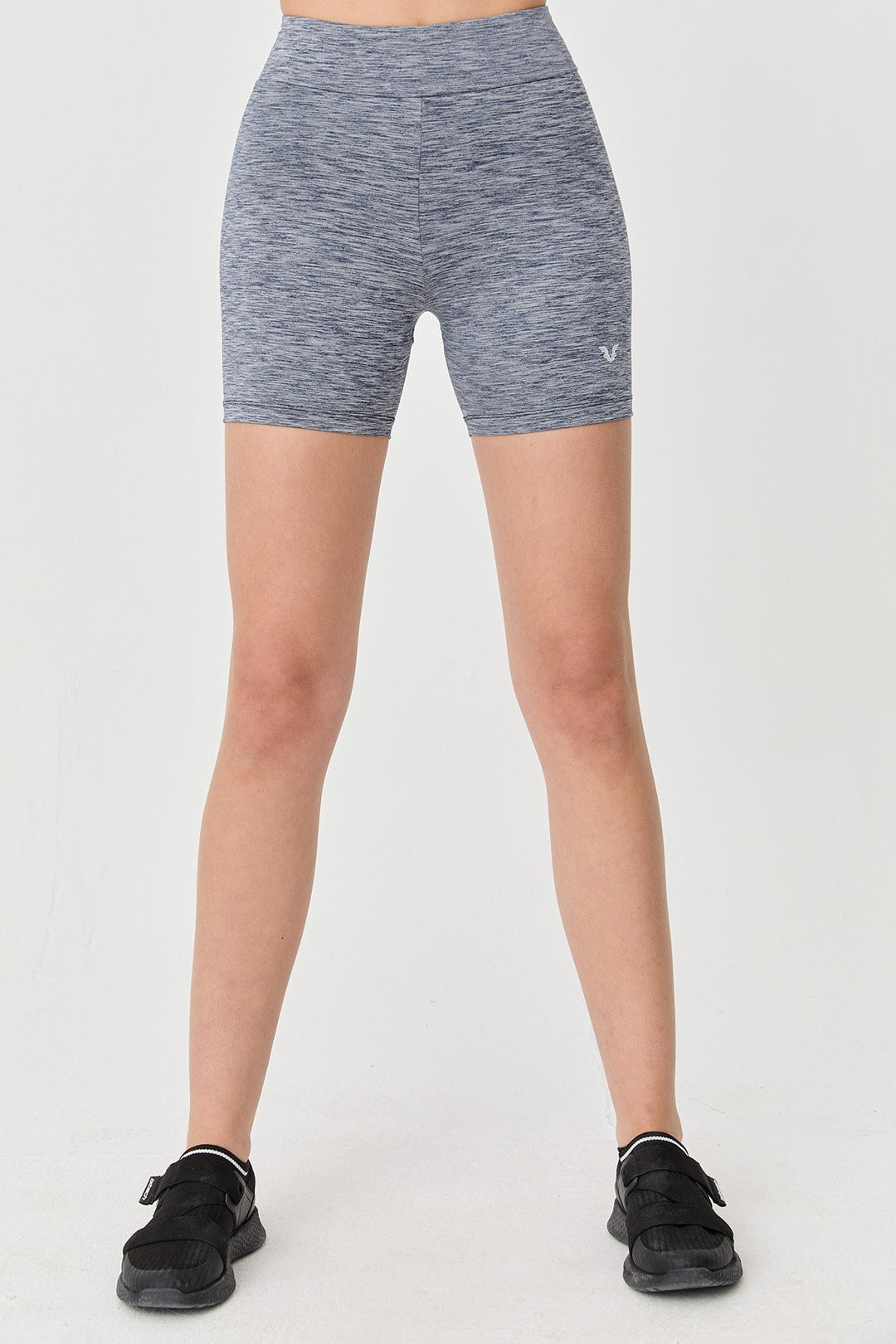 Damen Hohe Taille Über dem Knie Sport Biker Leggings