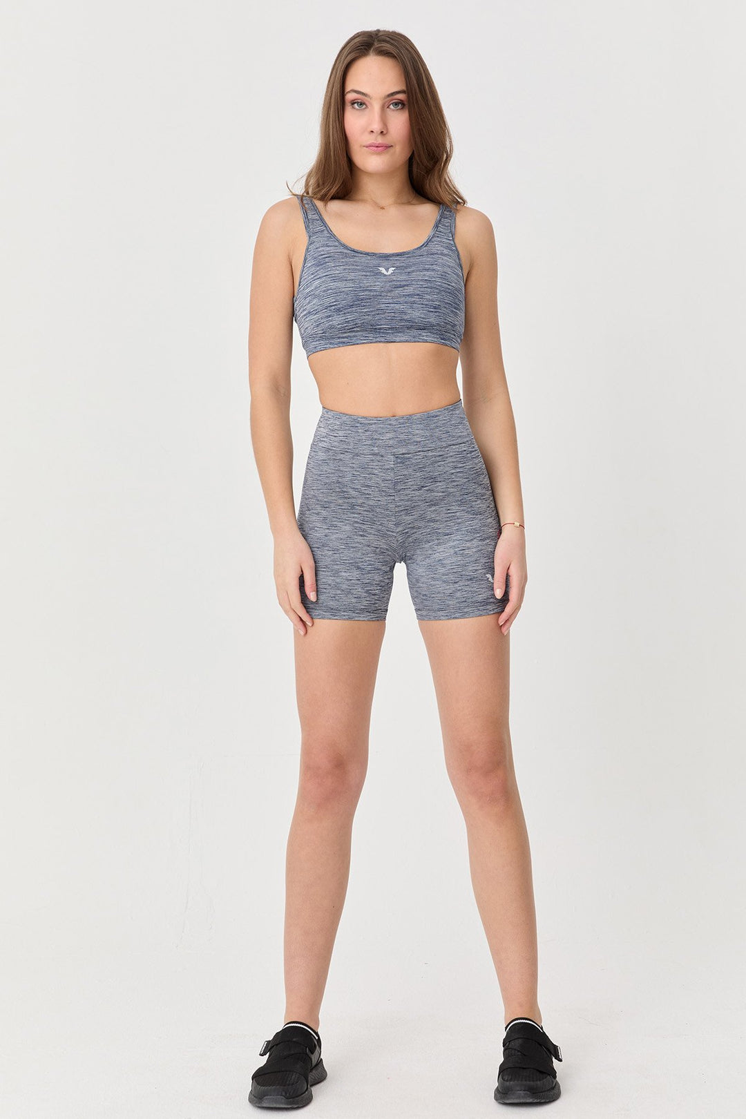 Damen Hohe Taille Über dem Knie Sport Biker Leggings