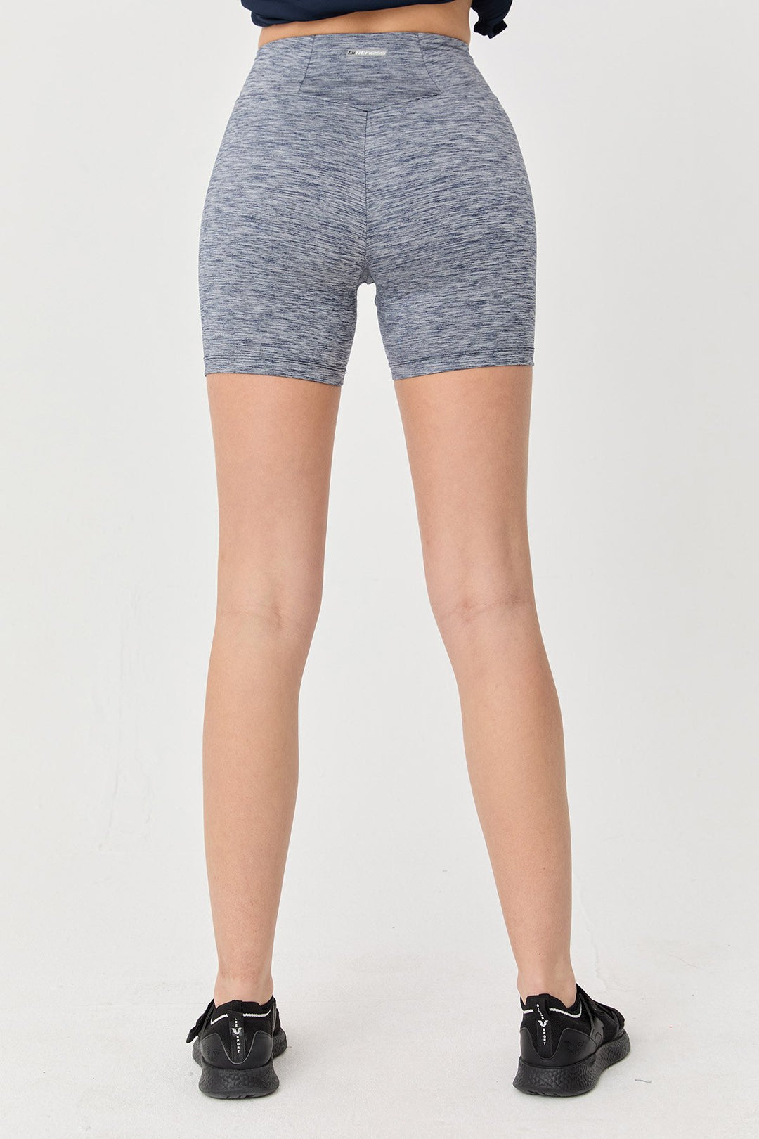 Damen Hohe Taille Über dem Knie Sport Biker Leggings