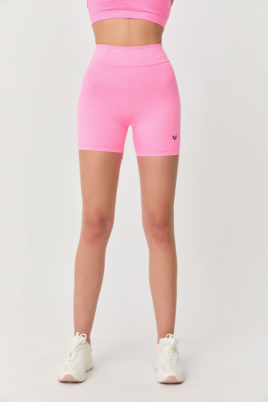 Damen Hohe Taille Über dem Knie Sport Biker Leggings