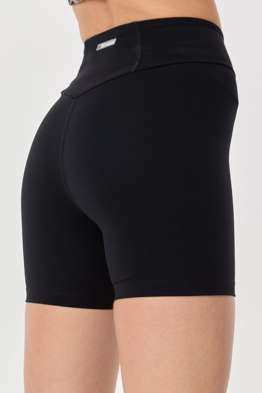 Damen Hohe Taille Kurze Länge Sport Leggings