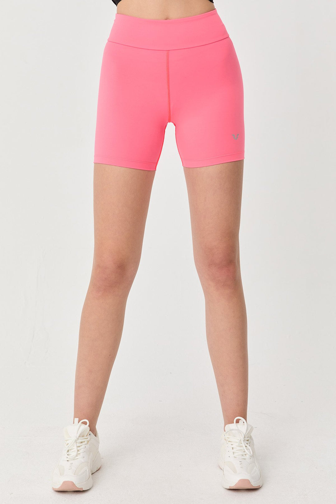 Damen Hohe Taille Kurze Länge Sport Leggings