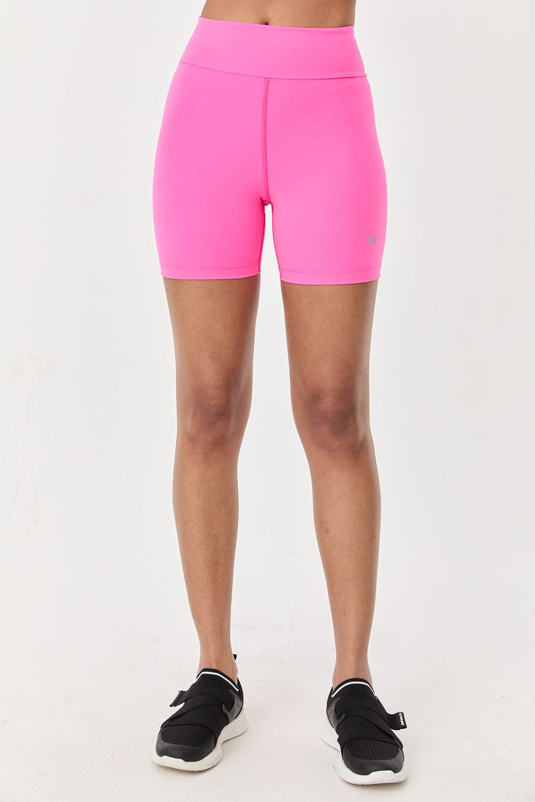 Damen Hohe Taille Kurze Länge Sport Leggings