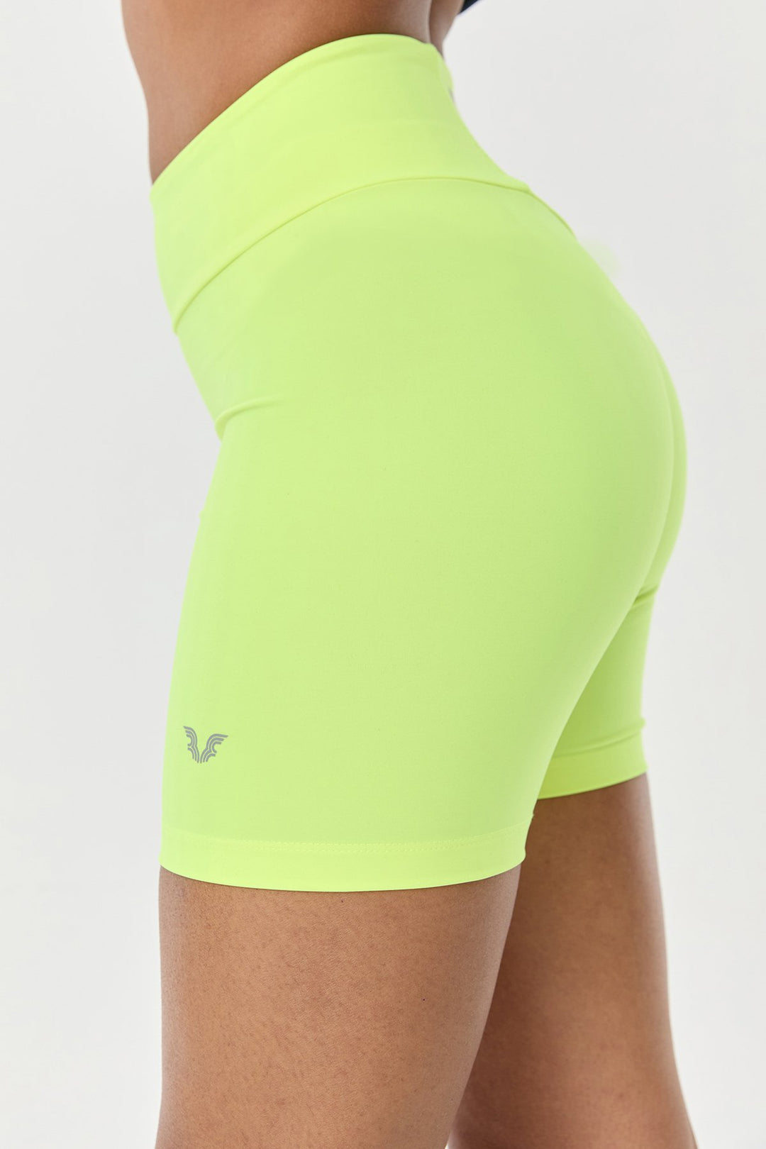 Damen Hohe Taille Kurze Länge Sport Leggings