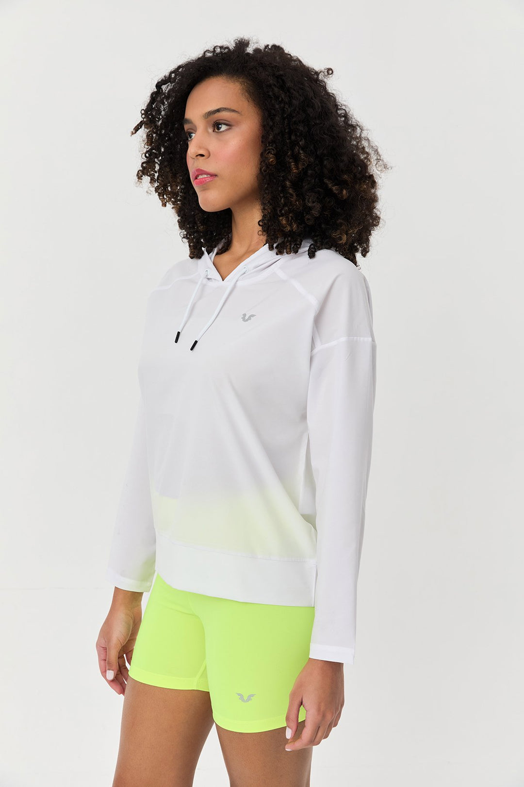 Damen Hohe Taille Kurze Länge Sport Leggings