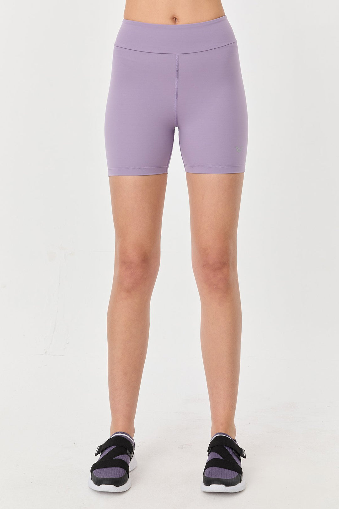 Damen Hohe Taille Kurze Länge Sport Leggings