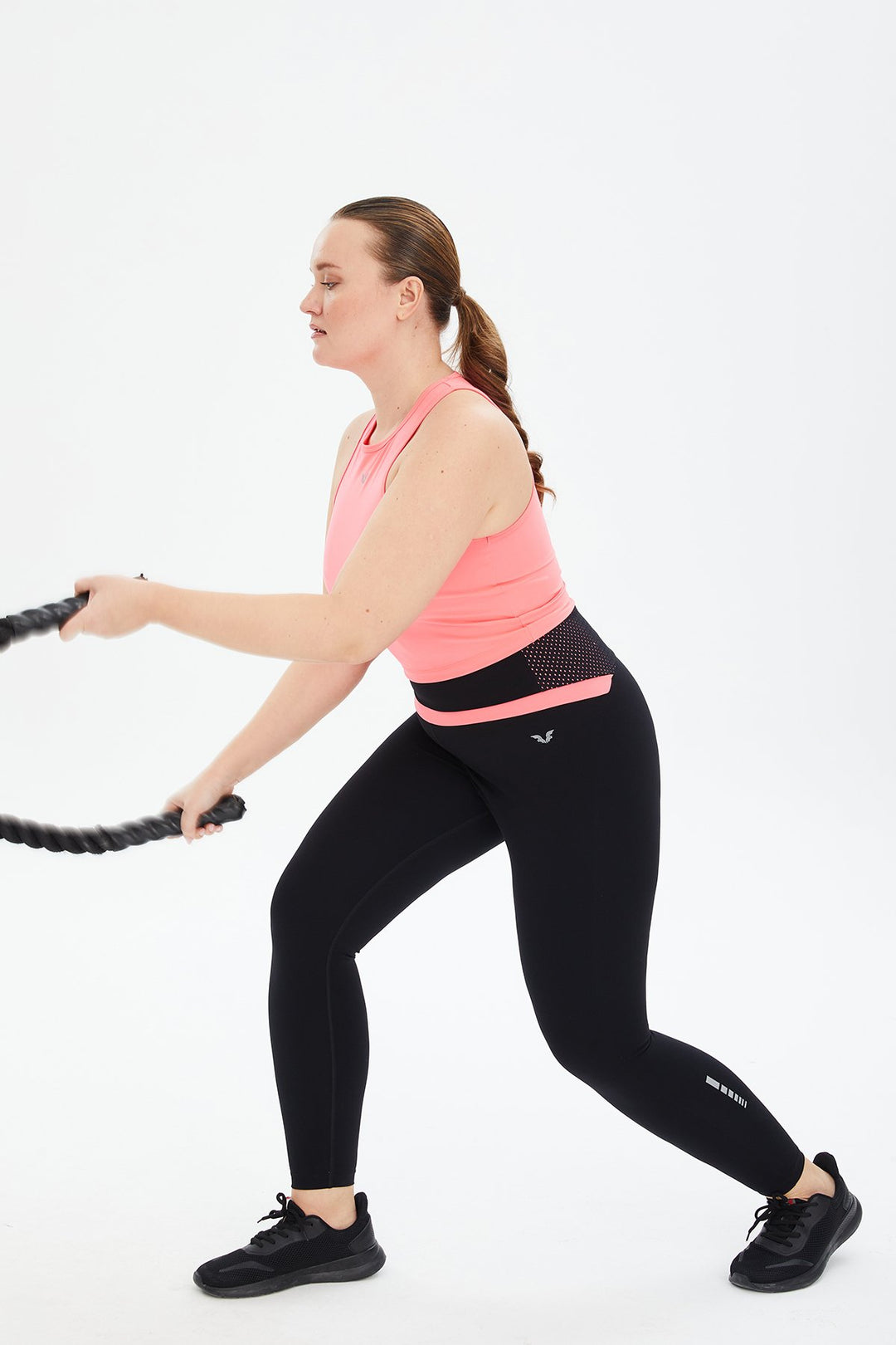 Damen Leggings mit hohem Bund