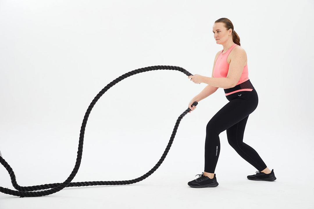 Damen Leggings mit hohem Bund