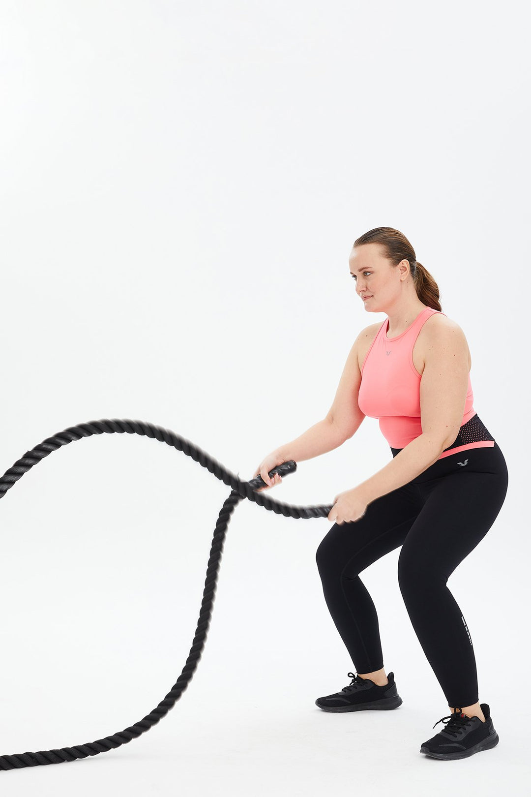 Damen Leggings mit hohem Bund