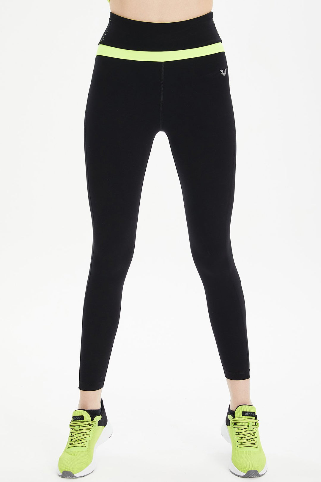 Damen Leggings mit hohem Bund