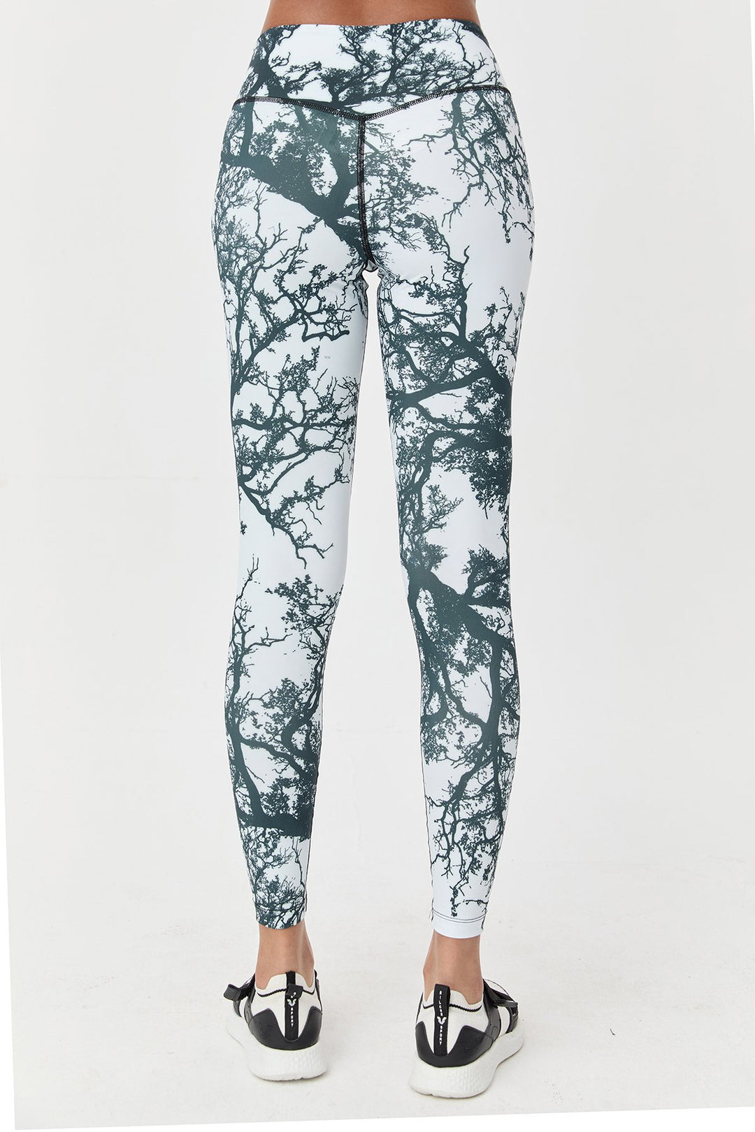 Damen Gemusterte Hohe Taille Sport Leggings