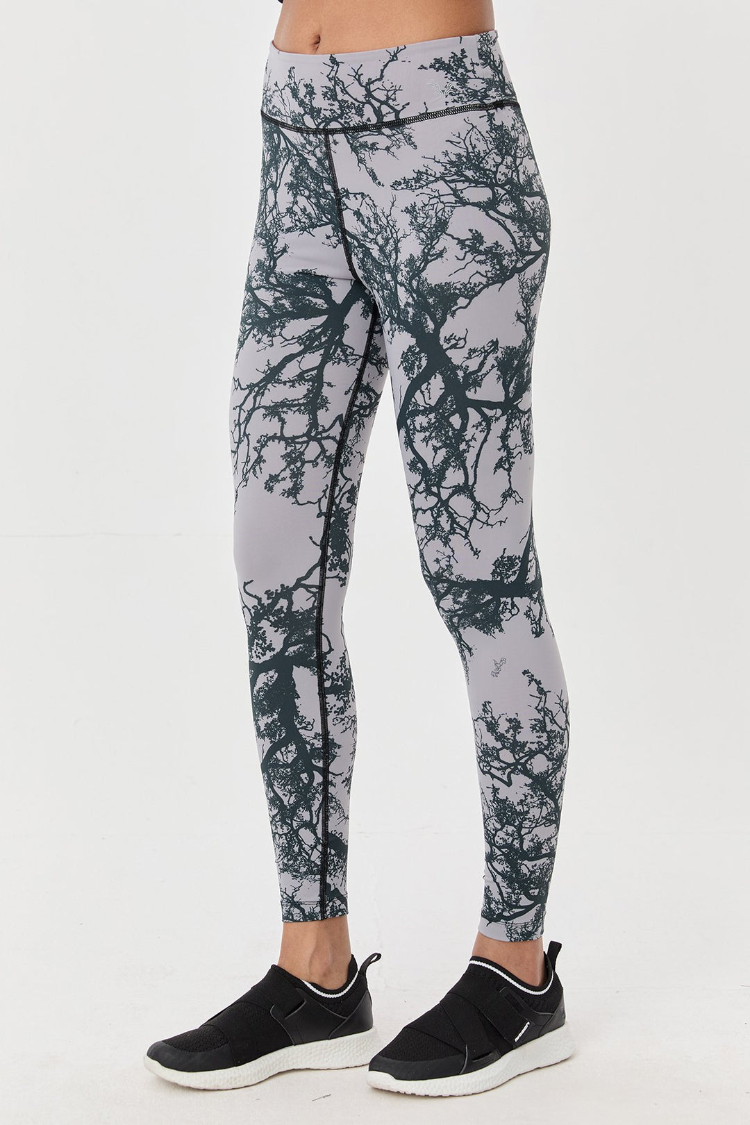 Damen Gemusterte Hohe Taille Sport Leggings
