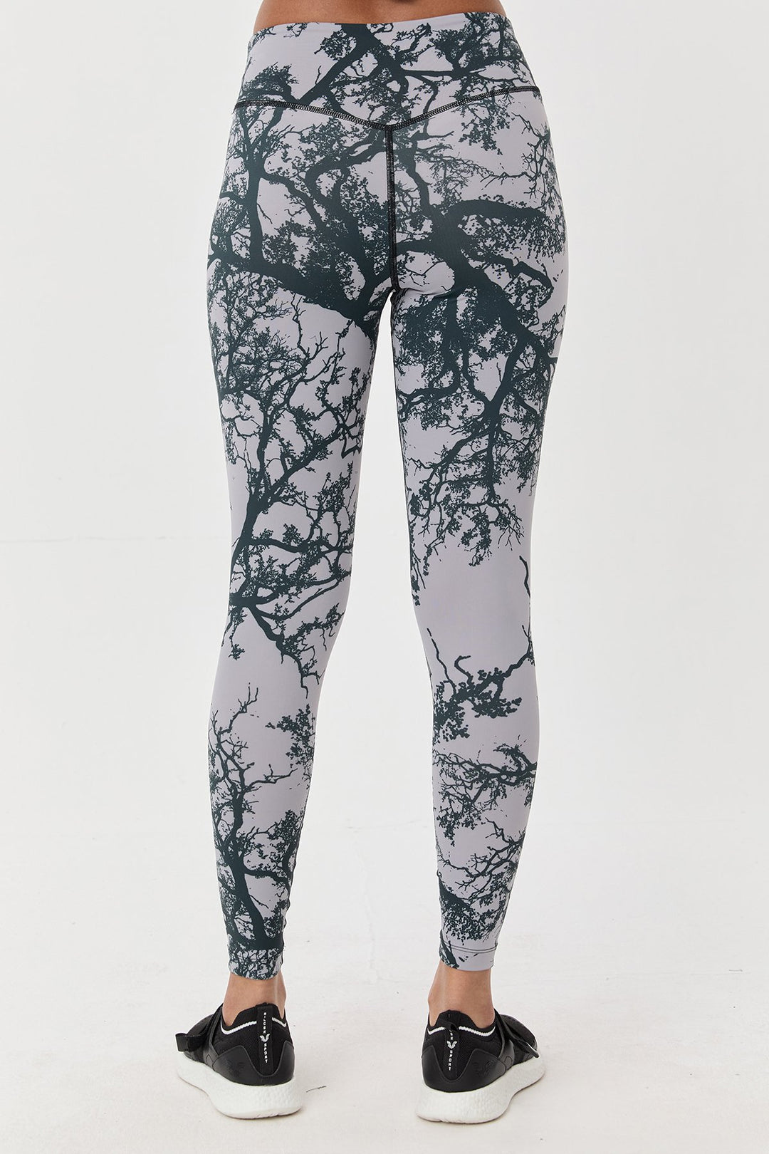 Damen Gemusterte Hohe Taille Sport Leggings