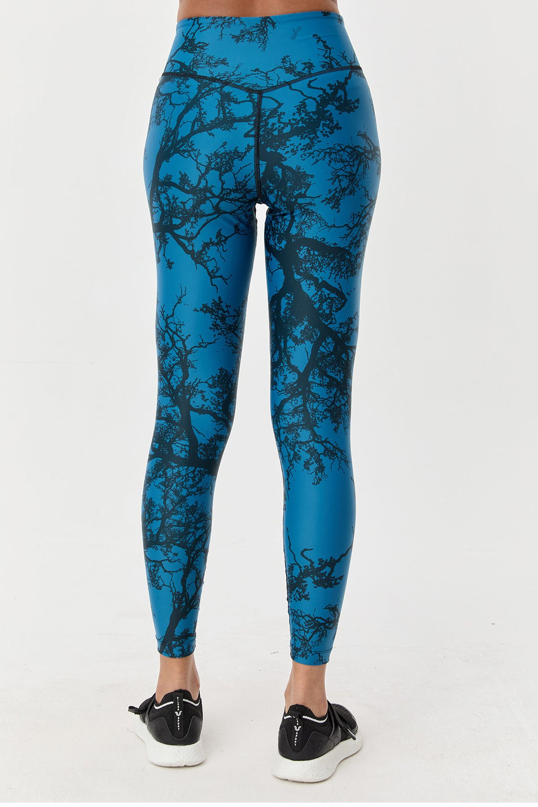 Damen Gemusterte Hohe Taille Sport Leggings