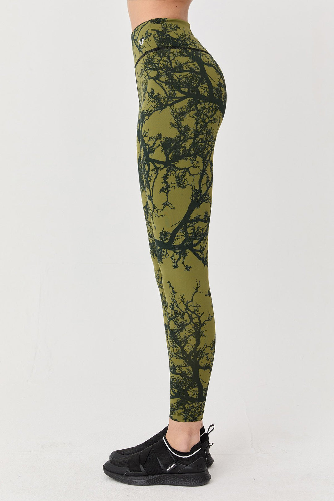 Damen Gemusterte Hohe Taille Sport Leggings