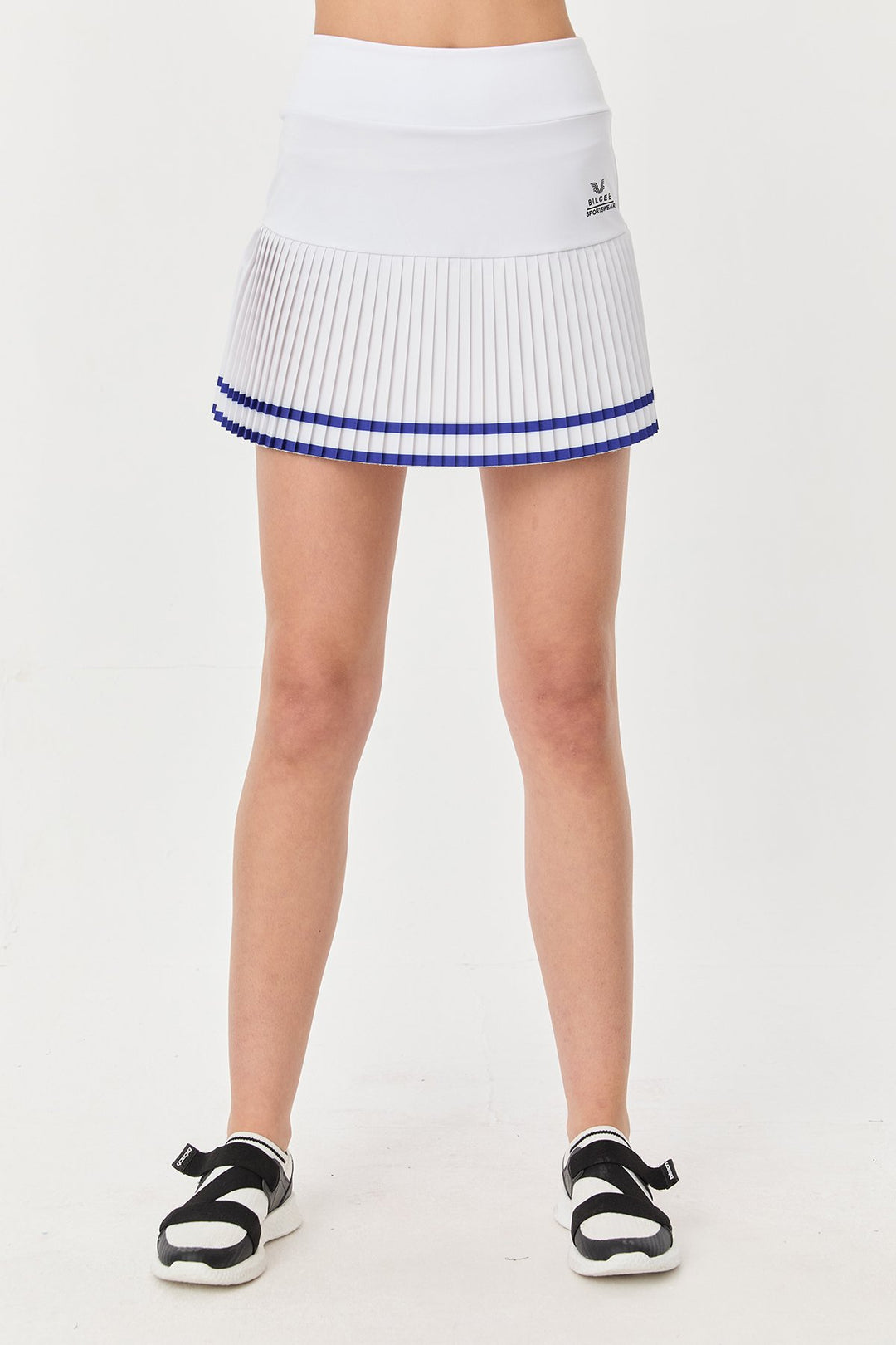 Falten-Tennisrock für Damen