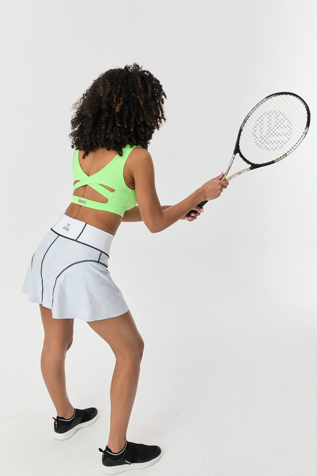 Damen Doppelseitiger Kurzer Shorts Tennisrock