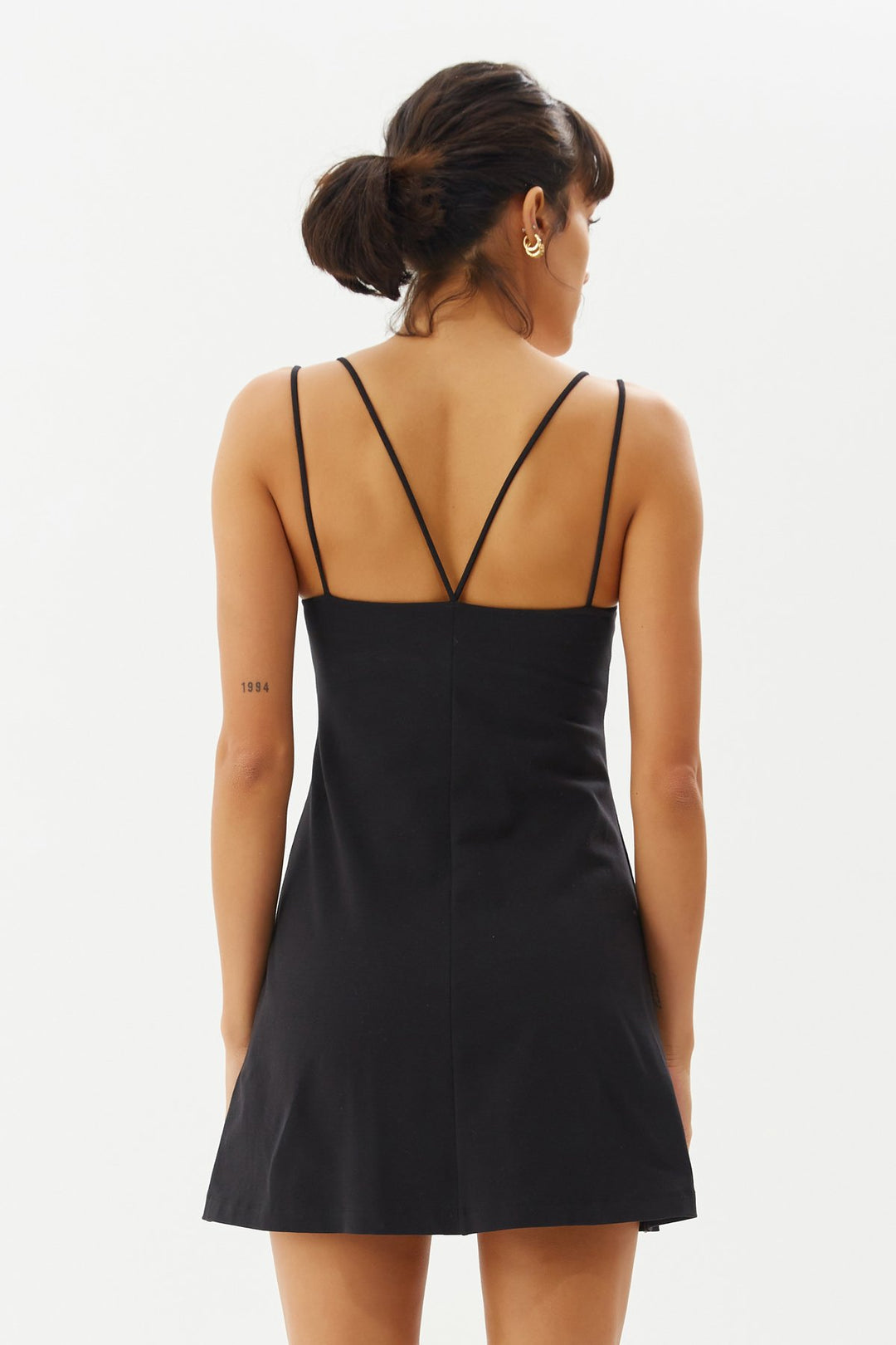 Damen Tennisoverallkleid mit Seil-Träger-Korsett