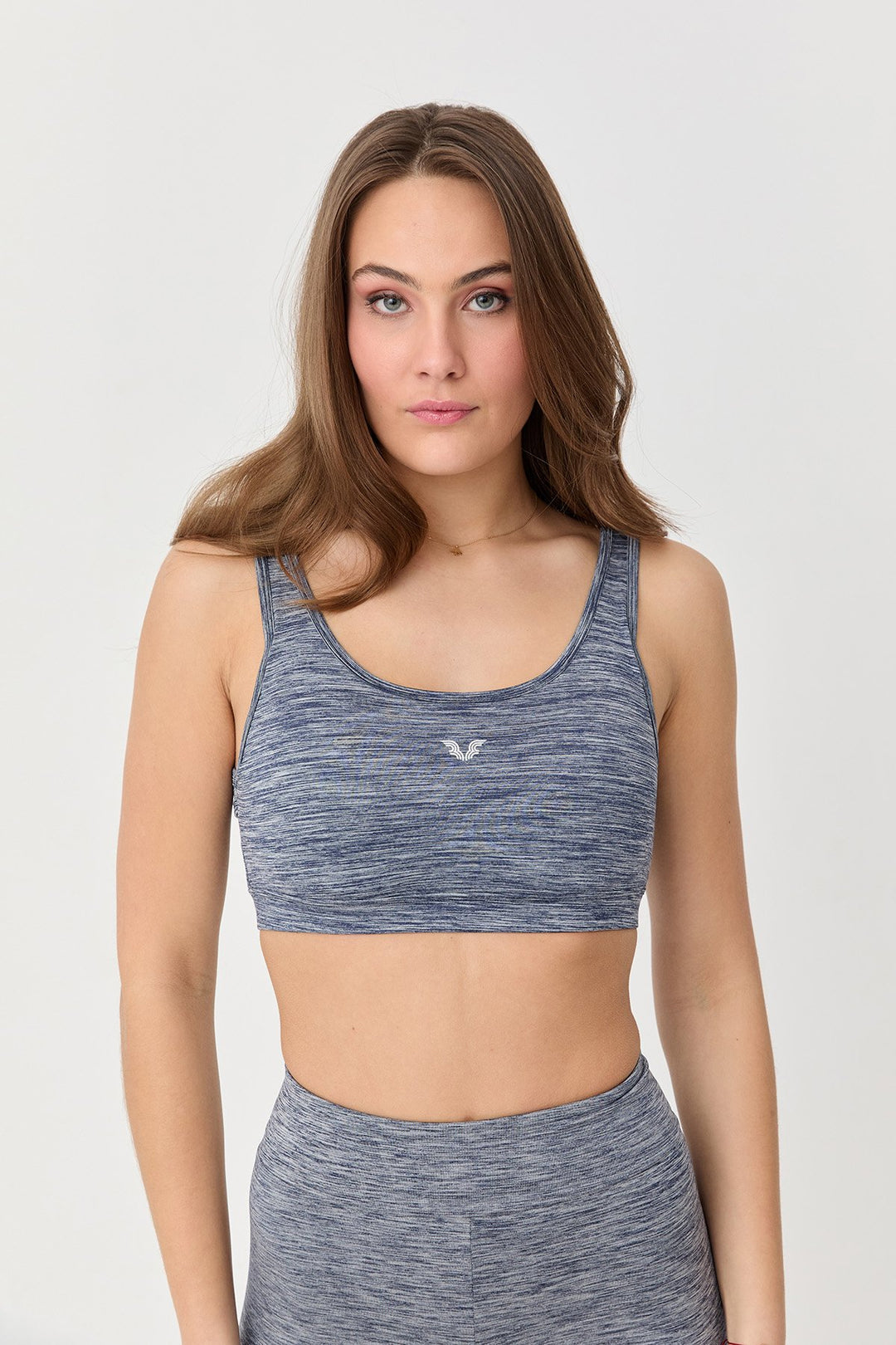 Damen Beschichteter Seidiger Touch Polyamid Sport-BH