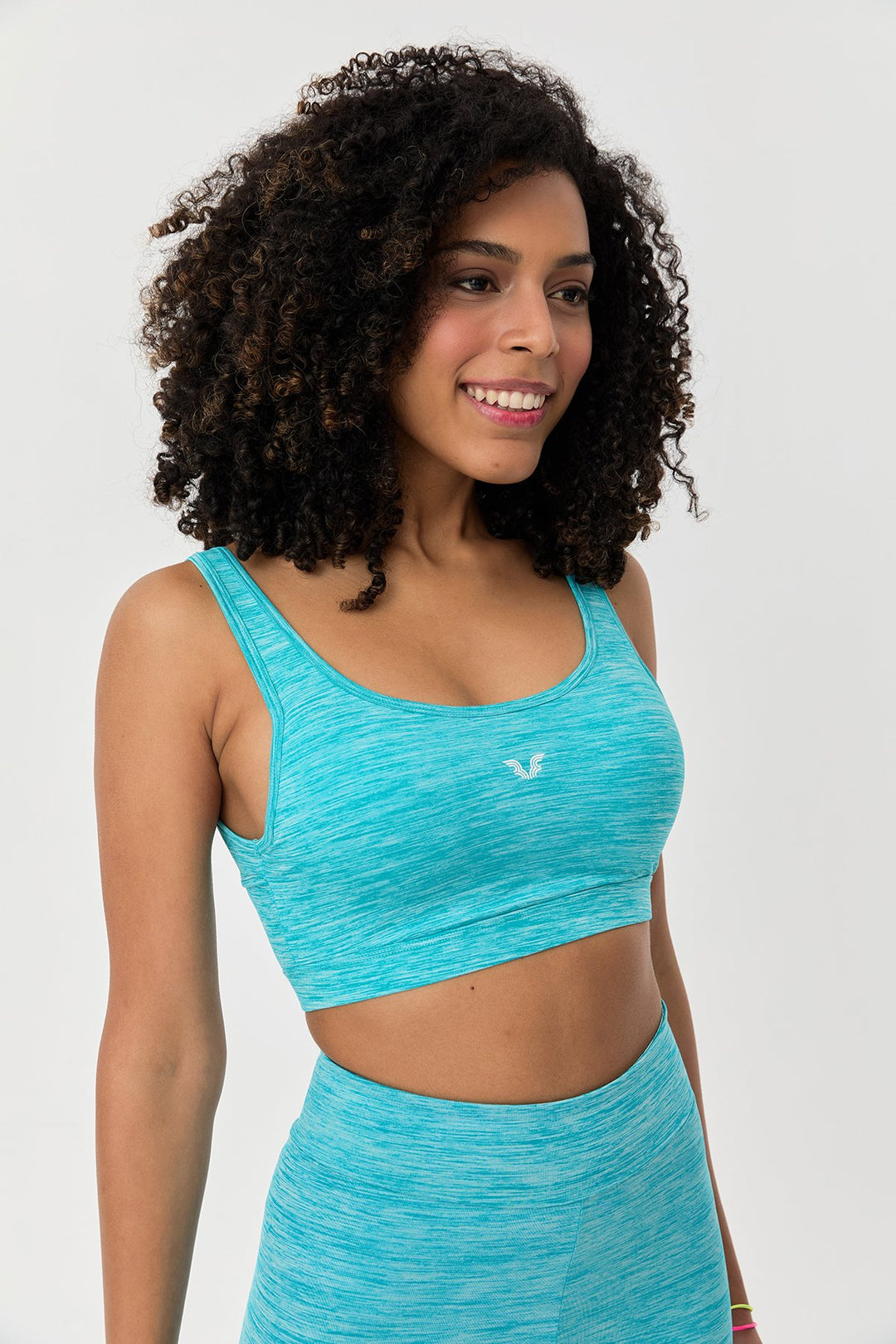Damen Beschichteter Seidiger Touch Polyamid Sport-BH