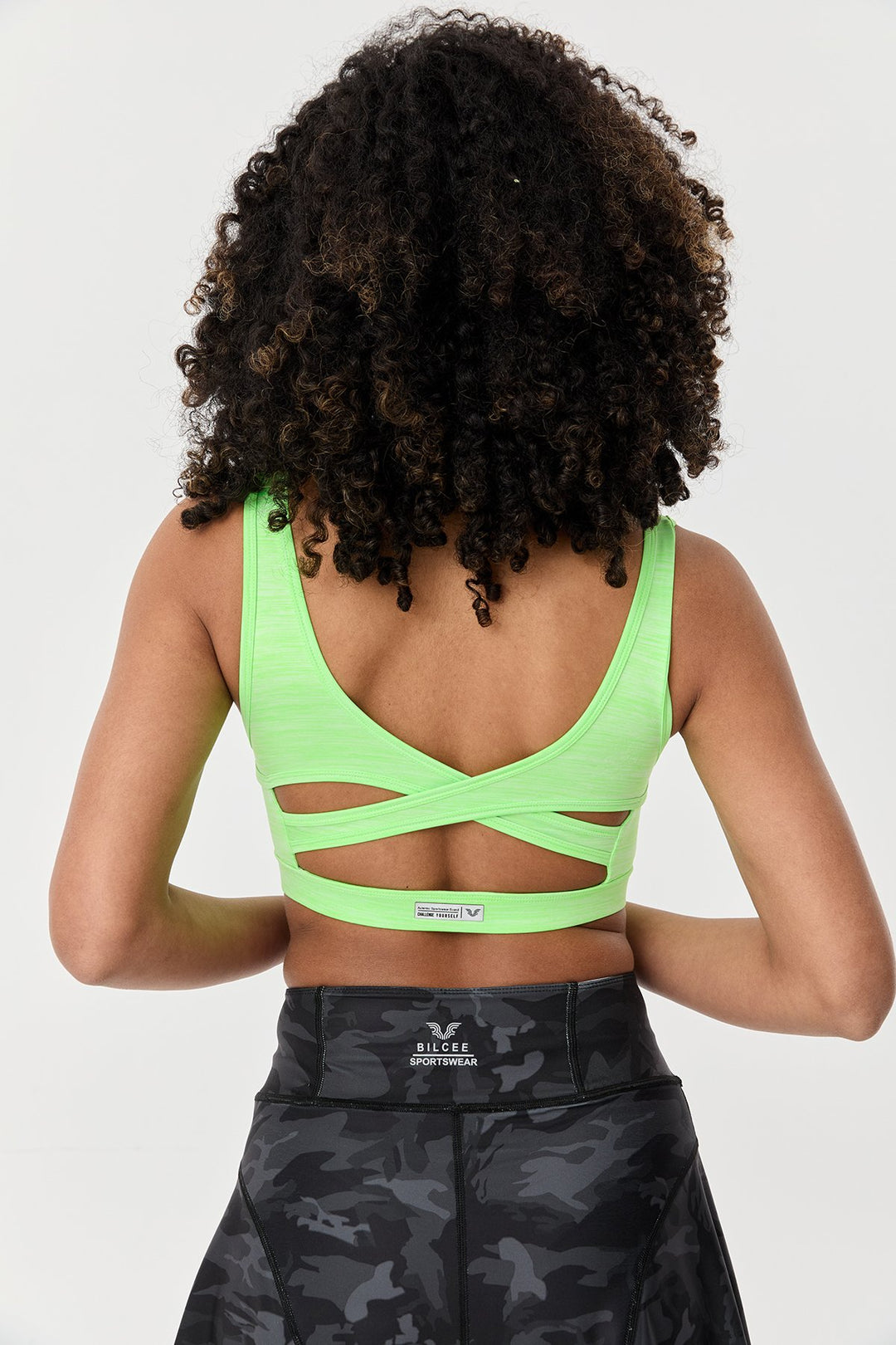 Damen Beschichteter Seidiger Touch Polyamid Sport-BH
