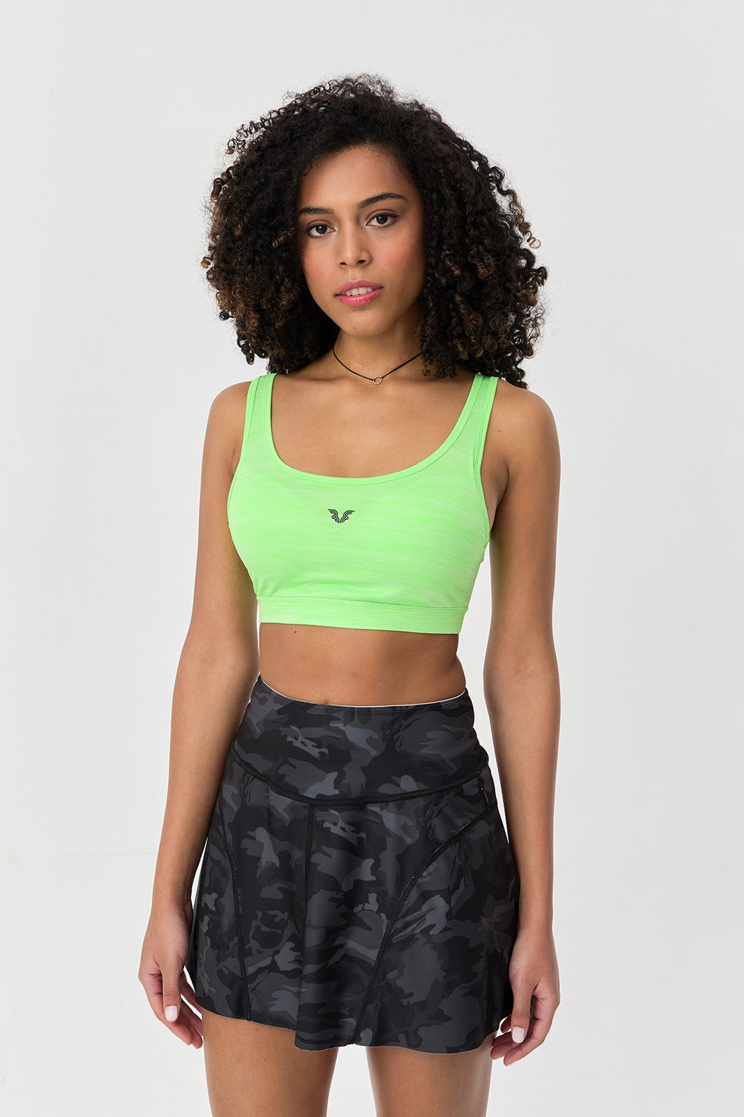 Damen Beschichteter Seidiger Touch Polyamid Sport-BH