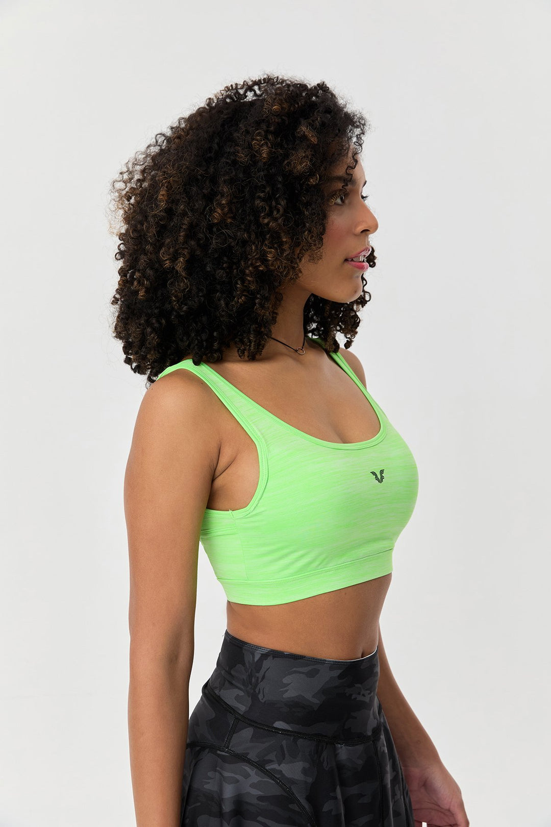 Damen Beschichteter Seidiger Touch Polyamid Sport-BH