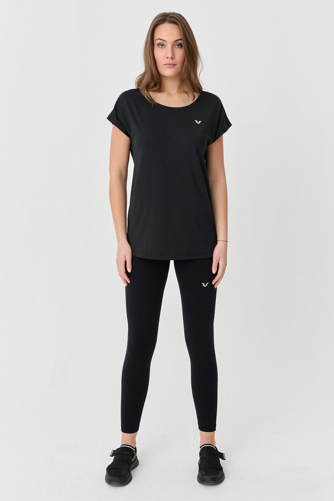Damen Weichstrukturiertes Schnelltrocknendes Fitness-Training Oversize T-Shirt