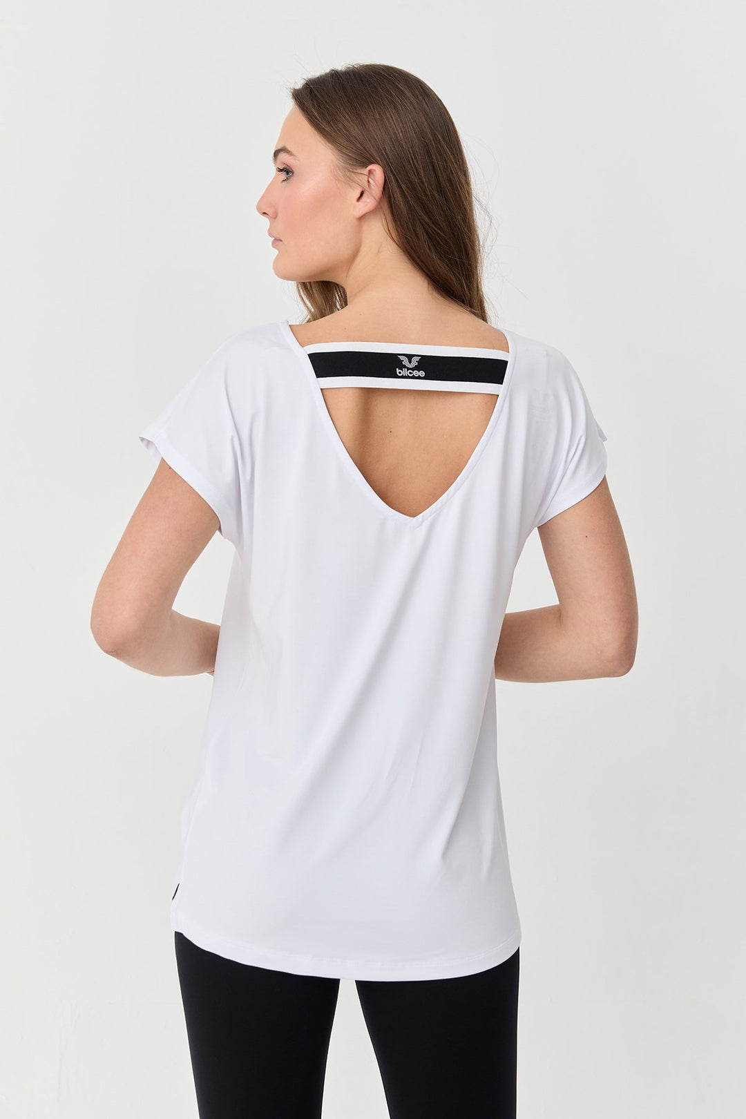 Damen Weichstrukturiertes Schnelltrocknendes Fitness-Training Oversize T-Shirt