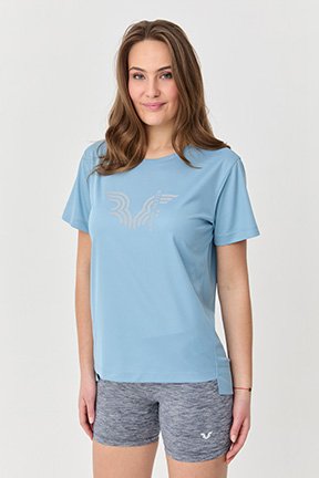 Bedrucktes Trainings T-Shirt für Damen