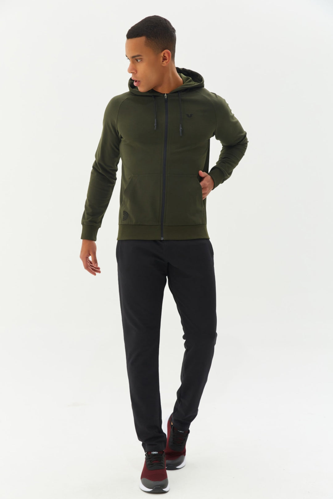 Herren Bequemer Hoodie-Trainingsanzug Für 