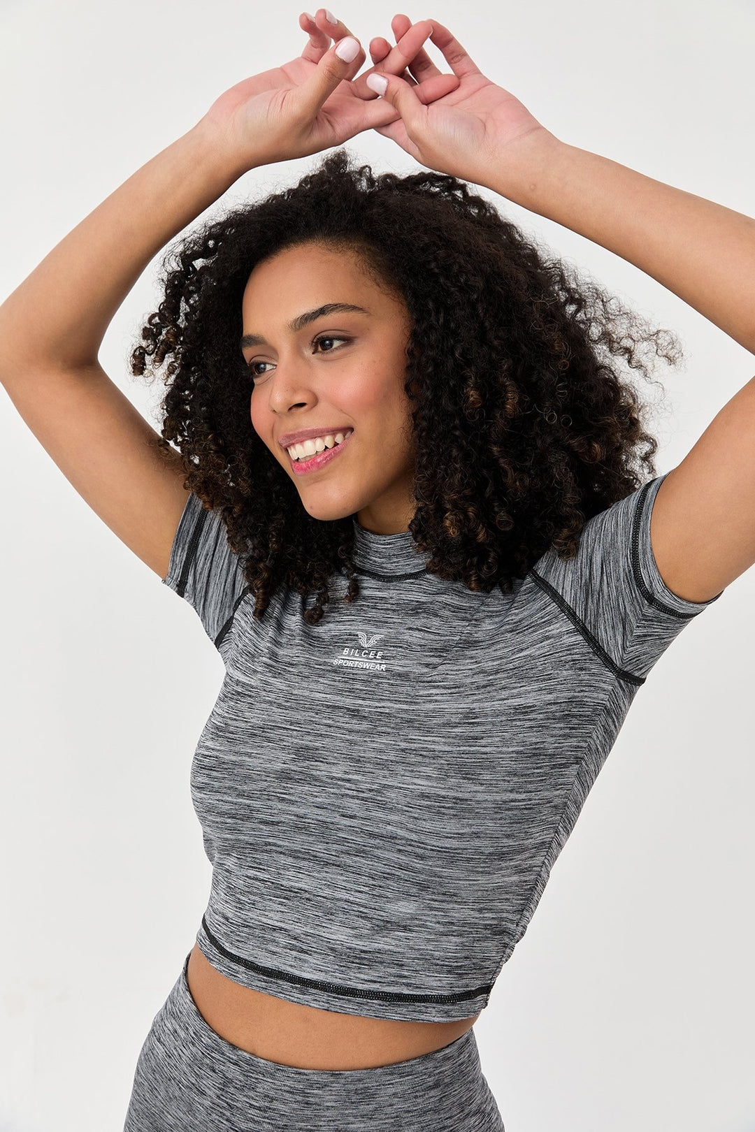 Damen Athleisure Crop T-Shirt