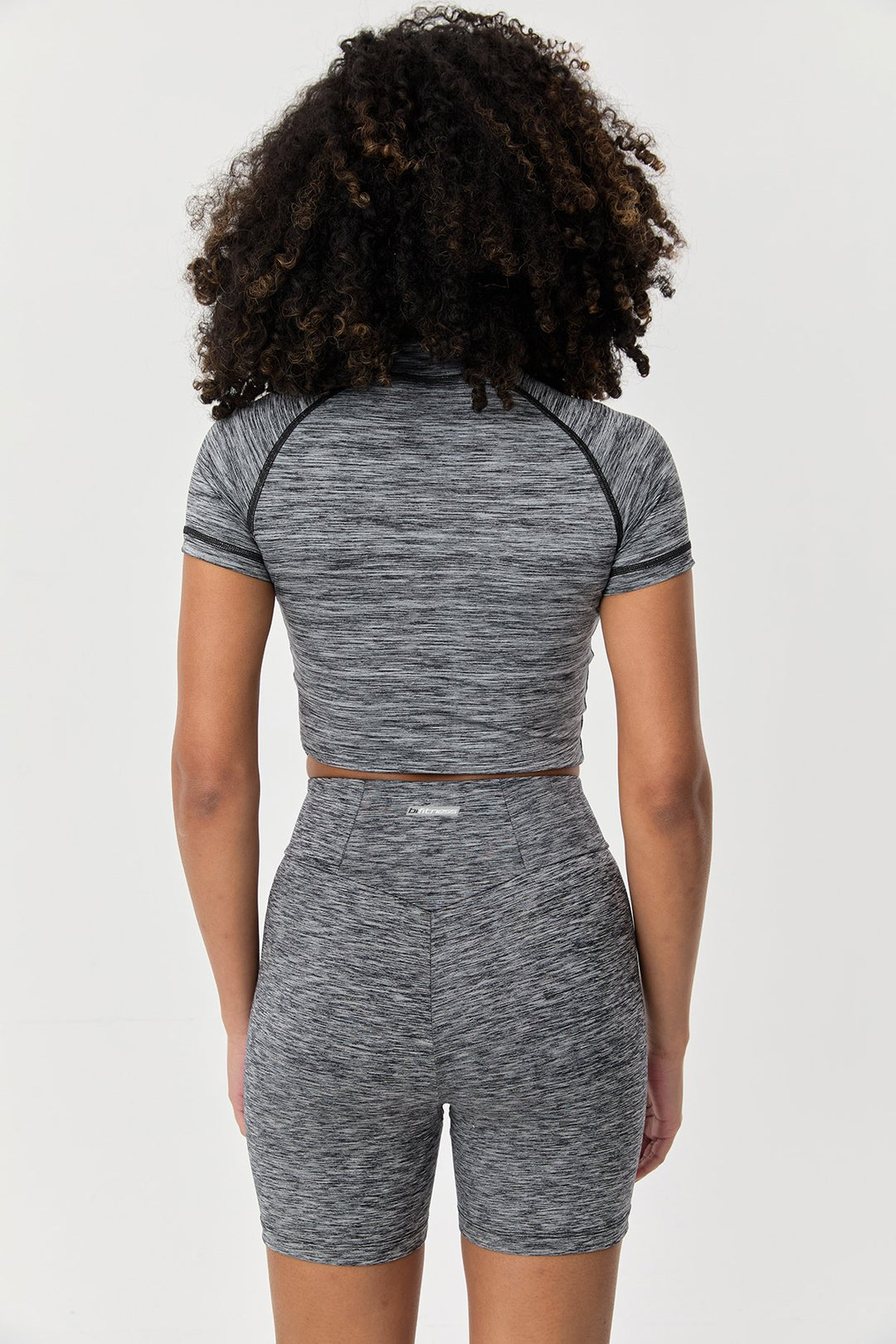 Damen Athleisure Crop T-Shirt