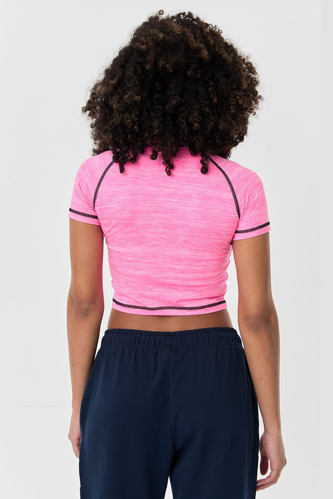 Damen Athleisure Crop T-Shirt