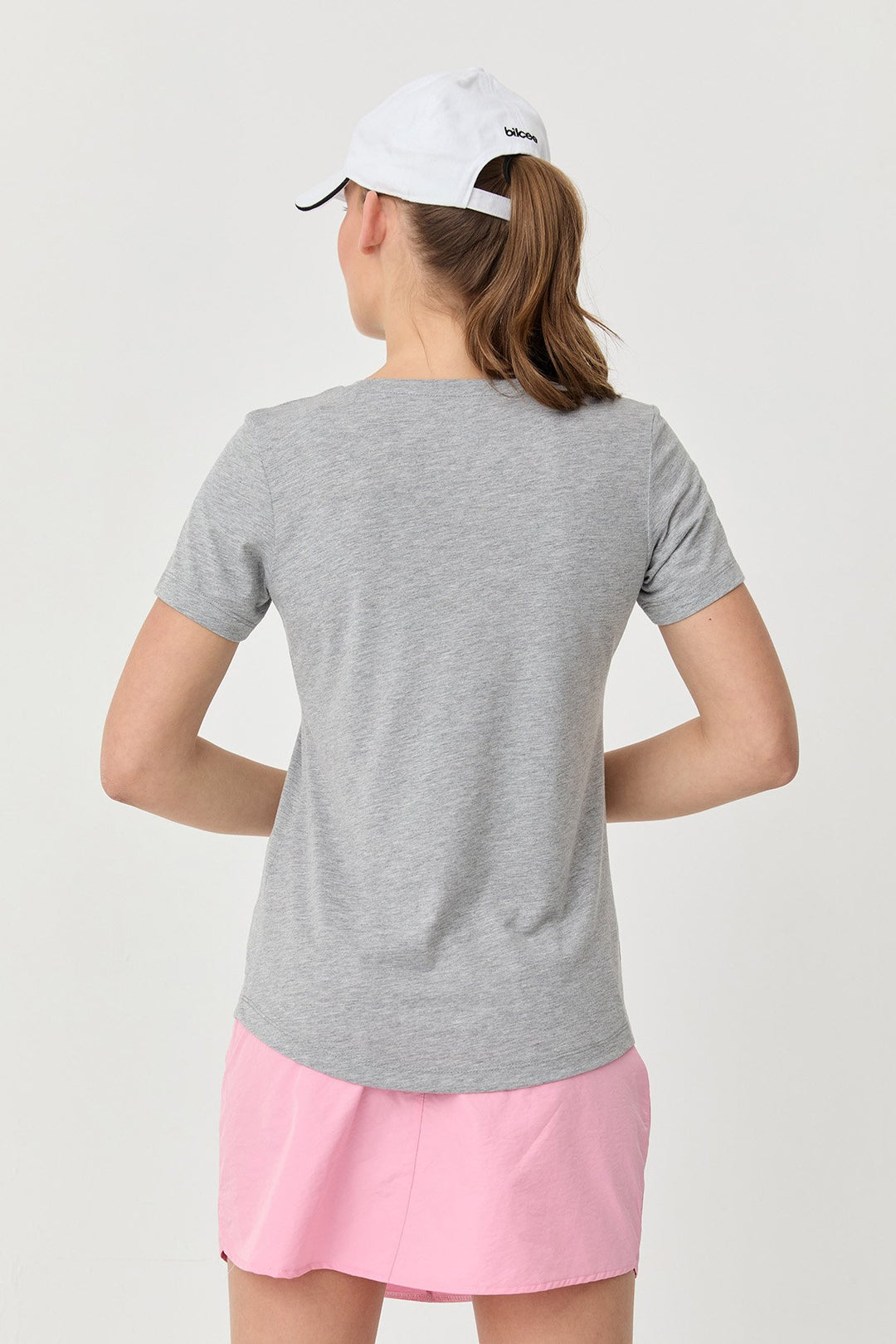 Bedrucktes Damen-T-Shirt aus Baumwolle