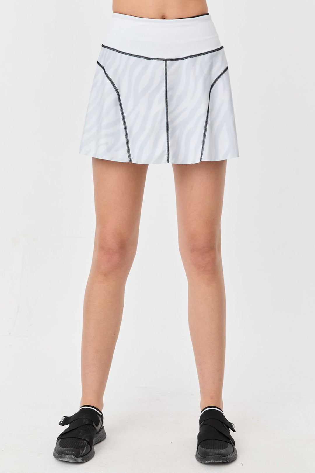 Damen Doppelseitiger Kurzer Shorts Tennisrock