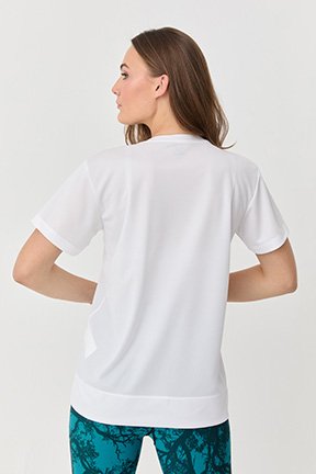 Bedrucktes Trainings T-Shirt für Damen