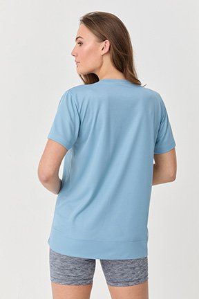 Bedrucktes Trainings T-Shirt für Damen